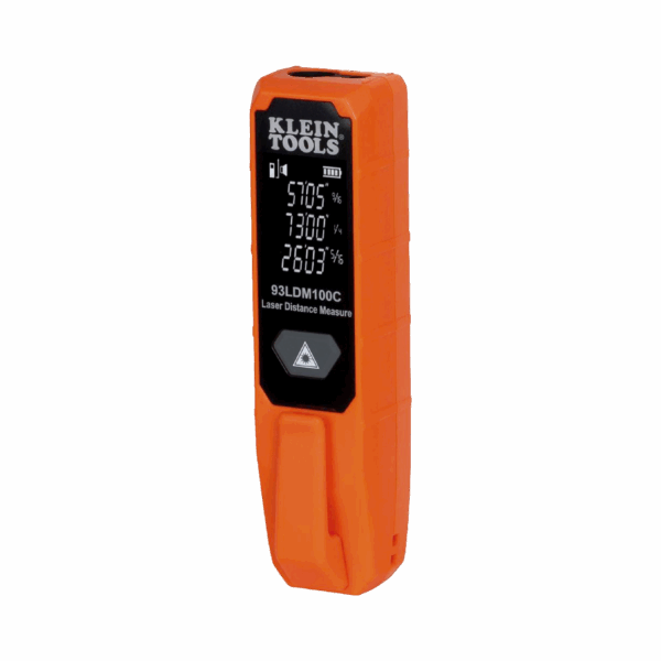 Medidor Compacto Láser de Distancias. Rango: 5.1 cm a 30.5 m / Opción cm o pulg. o Combinado /  Clip para Bolsillo.