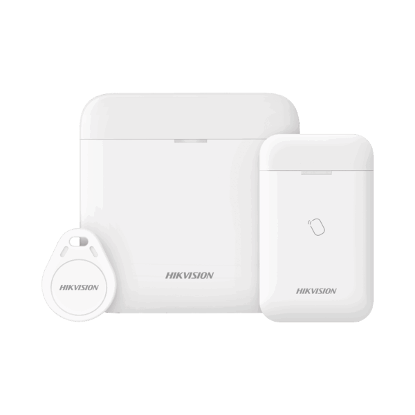 (AX PRO) KIT de Alarma AX PRO con GSM (3G/4G) para RONDINES / Incluye: 1 Hub con bateria de respaldo/ 1 Lector Tag / 1 Tag / Compatible con Hik-Connect P2P