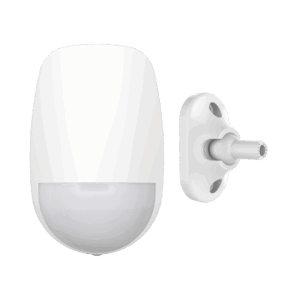 (AX PRO) Detector PIR Inalámbrico de Doble Tecnología / Inmunidad a Mascotas / Rango de Detección de 12 mts / Angulo de 85.9° de Cobertura + Montaje Universal