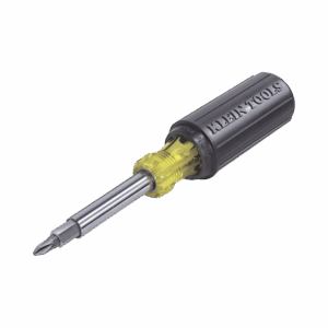 Desarmador Multipunta, 11 en 1, con Puntas Phillips, Ranuradas, Cuadradas y Torx.