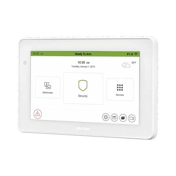 Teclado con Pantalla Táctil y Controlador para Automatización con tecnología Z-Wave