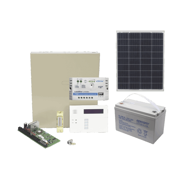 Sistema de Alarma VISTA48LA Alimentado por Celda Solar, incluye Teclado con Receptor Inalambrico