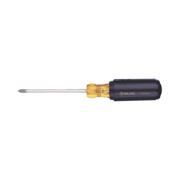Desarmadores Punta Phillips #2 con Barra Redonda (4" x 8-5/16").