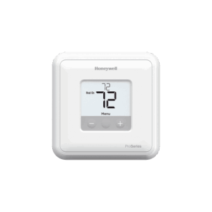 Termostato para sistemas de una sola etapa, Calor y frio, no programable T1 Pro para sistemas de 24 Vac.