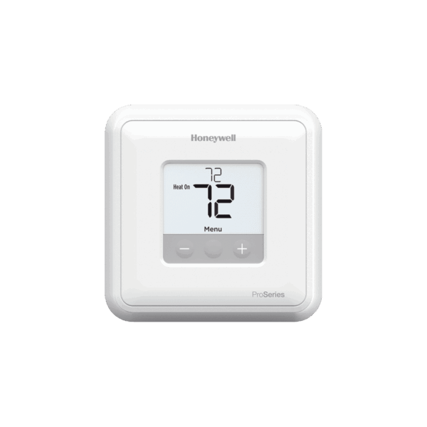 Termostato para sistemas de una sola etapa, Calor y frio, no programable T1 Pro para sistemas de 24 Vac.
