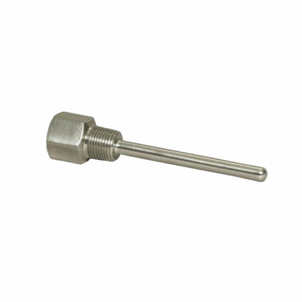 Termopozo para inmersion en agua para C7041D2001/U de 5 pulgadas , acero inoxidable