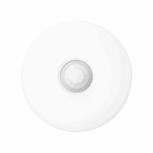 Sensor PIR de Movimiento Dual-Tech con Cobertura de 360° / Rango de Detección 12 mts / Uso en Interior