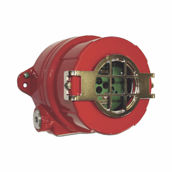 Detector De Flama Multi-Espectro Dual IR/UV, Tecnología Avanzada, Aluminio Libre de Cobre,  Entradas 2x3/4" NPT, Certificaciones FM, cFM Clase I, División 1, Grupos A,B,C,D. Clase II División 1 Grupos E,F,G, Clase III