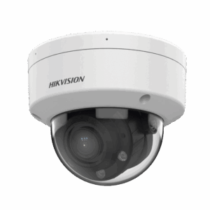 Domo IP 4 Megapíxel / Lente Motorizado 2.8 a 12 mm / Dual Light (30 mts IR + 30 mts Luz Blanca) / ACUSENSE Lite / Microfono Integrado / Exterior IP67 / IK08 / WDR 120 dB / PoE / ONVIF / Micro SD