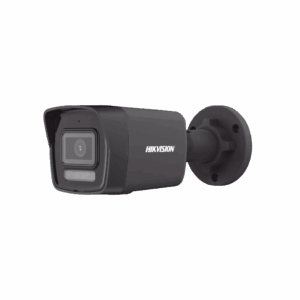 [Dual Light] Bala IP 4 Megapixel / Color Negro /  Lente 2.8 mm / 30 mts IR + 30 mts Luz Blanca / Micrófono Integrado / ACUSENSE Lite / Exterior IP67 / H.265 / PoE / ONVIF / Micro SD
