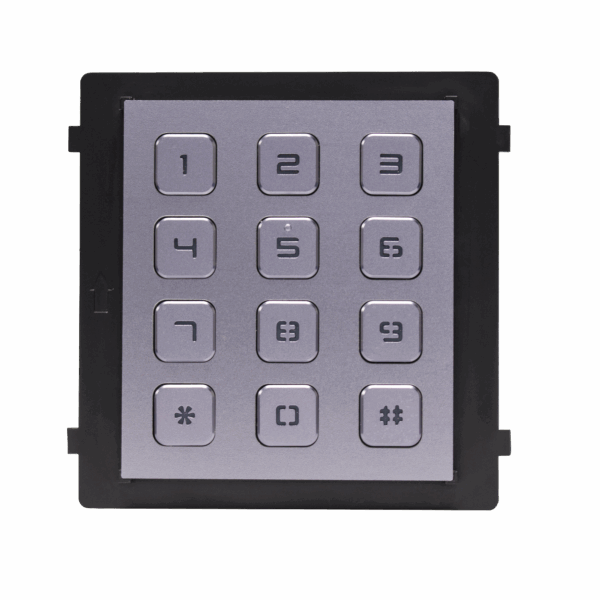 Módulo de Teclado para Frente de Calle  Modular / Desbloqueo de Puerta Mediante Código / Llamada a monitor.