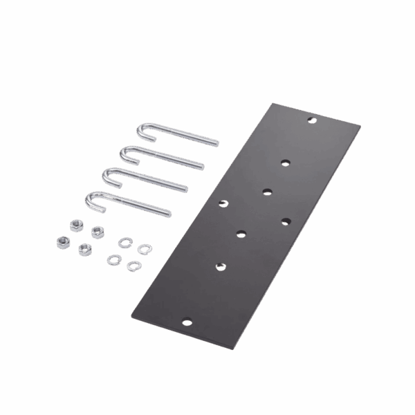 Kit de Conexión a Rack, Para Escalerillas de 12 y 6 in de Ancho, de Acero, Color Negro