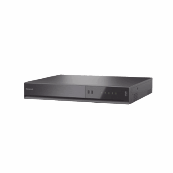 NVR 8MP 4K / 32 Canales IP / 16 Puertos PoE+ / H.265 / ONVIF / NDAA / Soporta 40 TB (No Incluido) / Audio y Alarmas I/O / Soporta IA Serie 35 / Honeywell Security