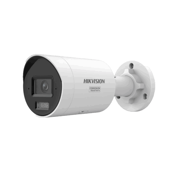 [Dual Light + ColorVu 3.0 + HikAI] Bala IP 6 Megapixel / Lente 2.8 mm / 40 mts IR + Luz Blanca / 2 Microfonos Integrados / Exterior IP67 /  WDR 130 dB / ACUSENSE 3.0 / Metal / NEMA 4X / ACUSEARCH