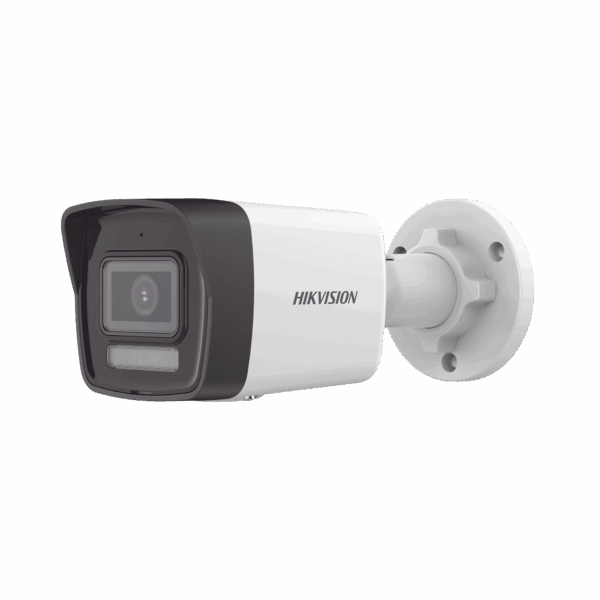 [Dual Light] Bala IP 2 Megapixel / Lente 2.8 mm / 30 mts IR + 30 mts Luz Blanca / Micrófono Integrado / ACUSENSE Lite / Exterior IP67 / H.265 / PoE / ONVIF / Micro SD