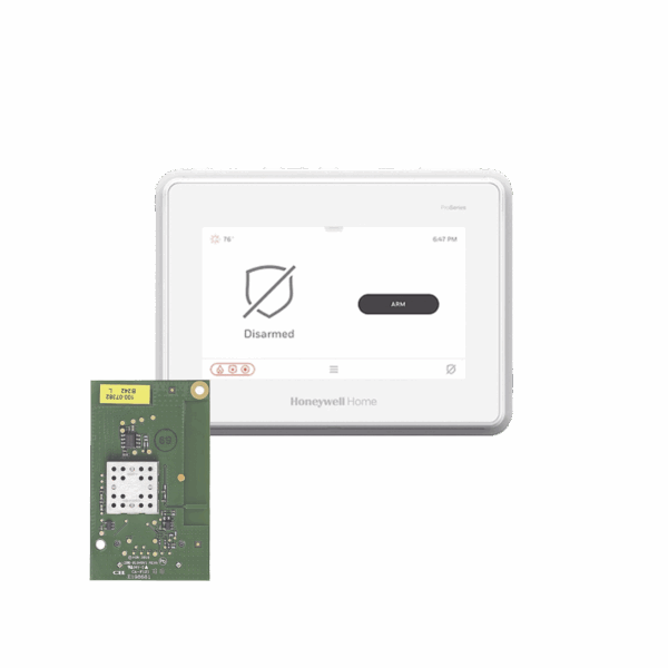 Sistema de Alarma con Pantalla Touch de 7" Compatible con sensores Inalambricos DSC, Bosh, 2GIG,ITI y Serie 5800 agregando el modulo PROTAKEOVER