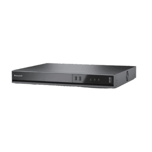 NVR 8 Megapixel (4K) / 16 Canales / 16 Puertos PoE+ / H.265 / 2 Bahías de Disco Duro (No incluidos) / Conexión P2P / ONVIF / NDAA / Soporta IA / Serie 35 / Audio y Alarmas I/O / Honeywell Security