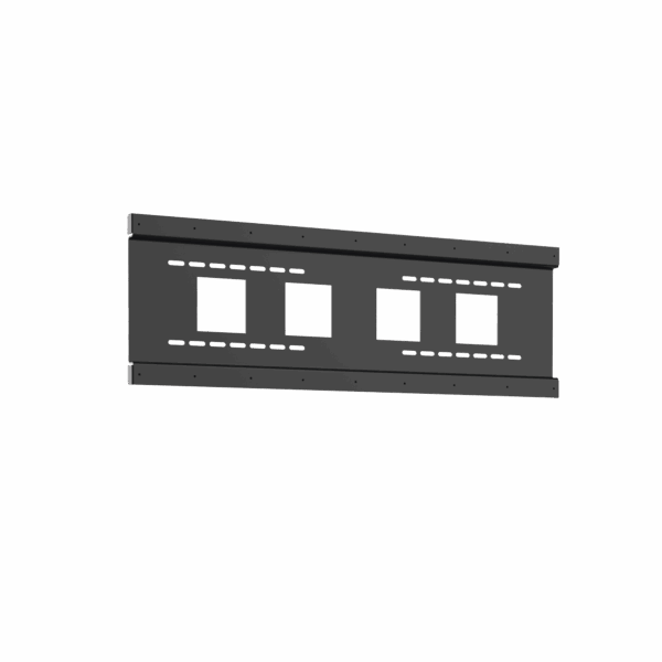 Montaje de Pared para Dockstation BodyCam / Compatible con DSMDS003 y DSMDS005 / Soporta 4 módulos de expansión