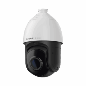PTZ IP 5 Megapixel / 30X Zoom / 150 mts IR /  Ultra Baja Iluminación /  H.265 / IA (Filtro de Humanos y Vehiculos) / Merodeo / PoE+ / Exterior IP67 / IK10 / ONVIF / NDAA / Serie 35 / 256 GB microSD / Audio I/O / Alarma I/O / Honeywell Security