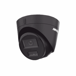 [Dual Light] Turret IP 4 Megapixel / Color Negro /  Lente 2.8 mm / 30 mts IR + 30 mts Luz Blanca / Micrófono Integrado / ACUSENSE Lite / Exterior IP67 / H.265 / PoE / ONVIF / Micro SD