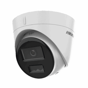 [Dual Light] Turret IP 2 Megapixel / Lente 2.8 mm / 30 mts IR + 30 mts Luz Blanca / Micrófono Integrado / ACUSENSE Lite / Exterior IP67 / H.265 / PoE / ONVIF / Micro SD