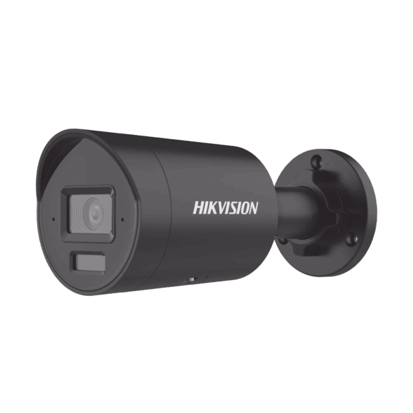 [Dual Light + 2 Micrófonos Integrados] Bala IP 4 Megapixel / Color Negro / Lente 2.8 mm / 40 mts Luz Blanca + 40 mts IR / ACUSENSE / Exterior IP67 / WDR 120 dB / PoE / ONVIF / Micro SD / Metal / ACUSEARCH