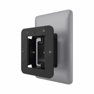 Bracket con Ángulo Ajustable de 45° para Biometricos Faciales Min Moe / Compatible con DS-K1T (Revisar Modelos Compatibles)