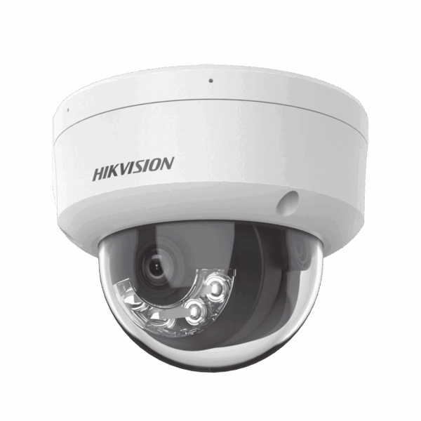 [Dual Light + 2 Micrófonos Integrados] Domo IP 4 Megapixel / Lente 2.8 mm / 30 mts Luz Blanca + 30 mts IR / ACUSENSE / Exterior IP67 / IK10 / WDR 120 dB / PoE / ONVIF / Micro SD / Metal / ACUSEARCH
