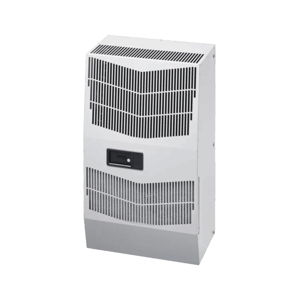 Aire Acondicionado SpectraCool G28 Interior/Exterior, Uso en Gabinetes de Telecomunicaciones, 4000 BTU, 115 Vca, de Acero, Color Gris Claro