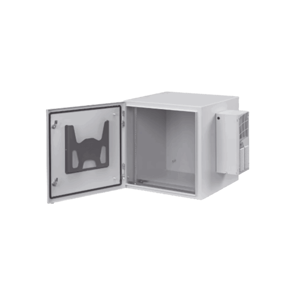Gabinete Industrial ProTek de Puerta Sólida, Protección NEMA Tipo 4/12; IP66, Fabricado en Acero, 19 UR, Color Gris Claro