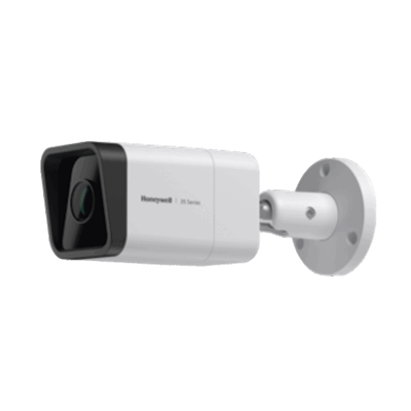 Bala IP 3 Megapixel / Lente 2.8 mm / 40 mts IR / Ultra Baja Iluminación / Exterior IP66 / H.265 / PoE / Micro SD / WDR / NDAA / Serie 35 / Antivandálica IK10 / Honeywell Security / ONVIF