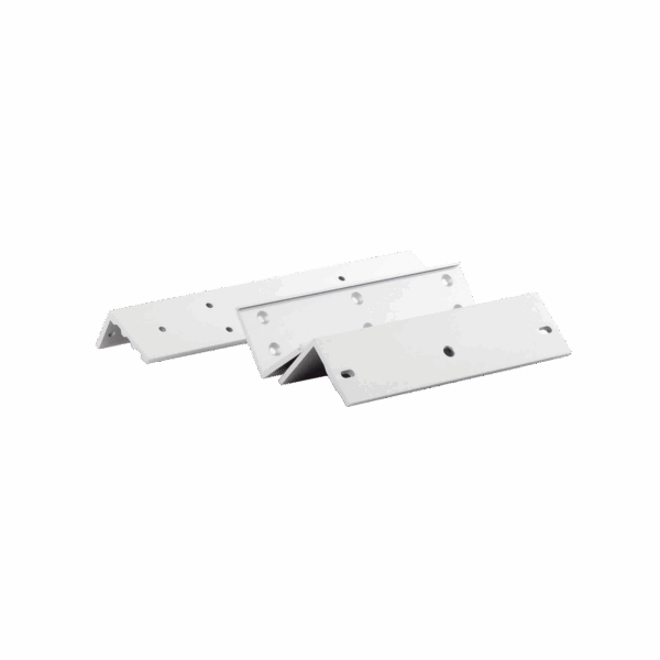 Kit de montajes Z y L para Cerradura Magnética HIKVISION / Compatible con DS-K4H255S / Uso en Puerta de Madera y Metal
