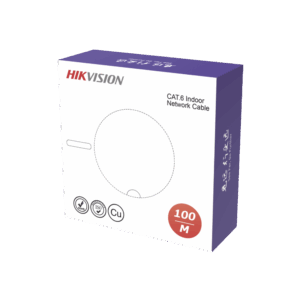 Bobina de Cable UTP 100 Mts / Cat 6 (23 AWG) / Color Blanco / PVC (CM) / Uso en Interior / 100% Cobre / Aplicaciones de CCTV y Redes de Datos