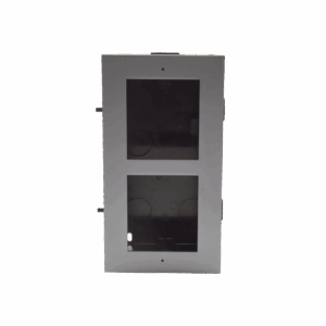 Base de 2 Espacios para EMPOTRAR Módulos de Videoporteros Hikvision