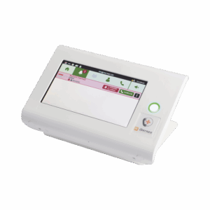 Consola de Sobremesa para Puesto de Control de Enfermería / Pantalla Táctil 7″ / PoE / SIP / RFID / Compatible con NX0019/B, NX1021 y NX0015