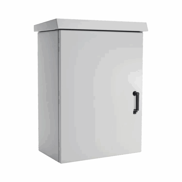 Gabinete Para Exterior OSP ComLine, Protección NEMA 4/12/4X/3/3R; IP66, 600 mm de Ancho, 500 mm de Profundidad, 18 UR, De Aluminio, Color Gris Claro
