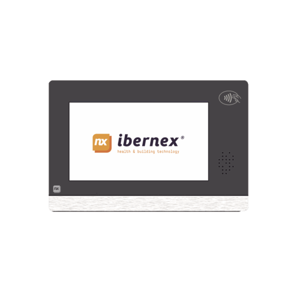 Terminal de Habitación IP / Lector RFID 125 KHz / Audio Bidireccional / SIP / PoE / Pantalla Táctil 9" / Compatible con NX1071 y NX1075