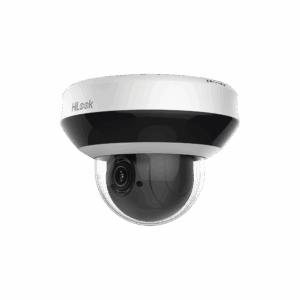 Mini Domo PTZ IP 2 Megapixel / 4X Zoom / H.265+ / 20 mts IR EXIR / WDR 120dB / PoE / IK10 / Exterior IP66 / Ultra Baja Iluminación / Micrófono Integrado / PoE