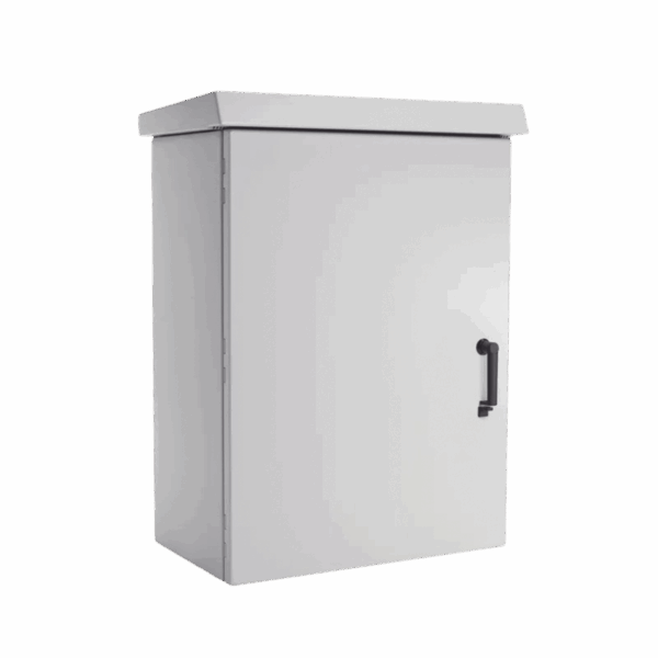 Gabinete Para Exterior OSP ComLine, Protección NEMA 4/12/4X/3/3R; IP66, 700 mm de Ancho, 600 mm de Profundidad, 25 UR, De Aluminio, Color Gris Claro