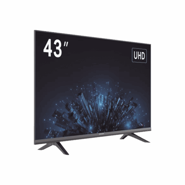 Monitor LED 4K de 43" / Ideal para Oficina y Hogar / Uso 24-7 / Entrada HDMI / Compatible con Montaje VESA (200 X 200) / Bocinas Integradas