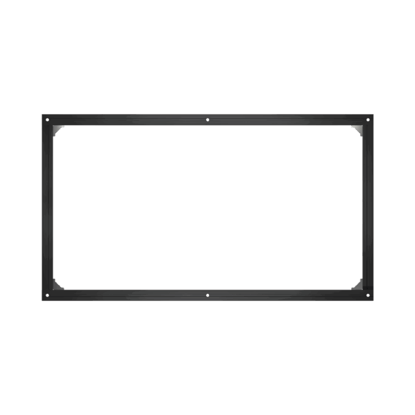 Montaje de Pared para 4 Paneles LED / Uso en Interior / Compatible con Series MWF, GWF, CWF y ZWDB