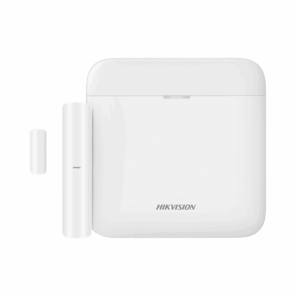(AX PRO) KIT de Alarma AX PRO / Incluye: 1 Hub con batería de respaldo / 1 Contacto Magnético / Wi-Fi / Compatible con Hik-Connect P2P