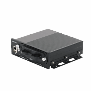 NVR Móvil de 8 Canales de 2 Megapixel / 4 Puertos PoE / 2 Bahías de Disco Duro / Incluye Modulo GPS / conector RJ45