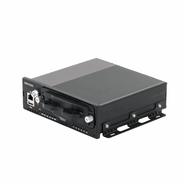 NVR Móvil de 8 Canales de 2 Megapixel / 4 Puertos PoE / 2 Bahías de Disco Duro / Incluye Modulo GPS / conector RJ45