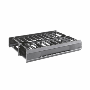 Organizador de Cables Horizontal CableTek, Doble (Frontal y ...
