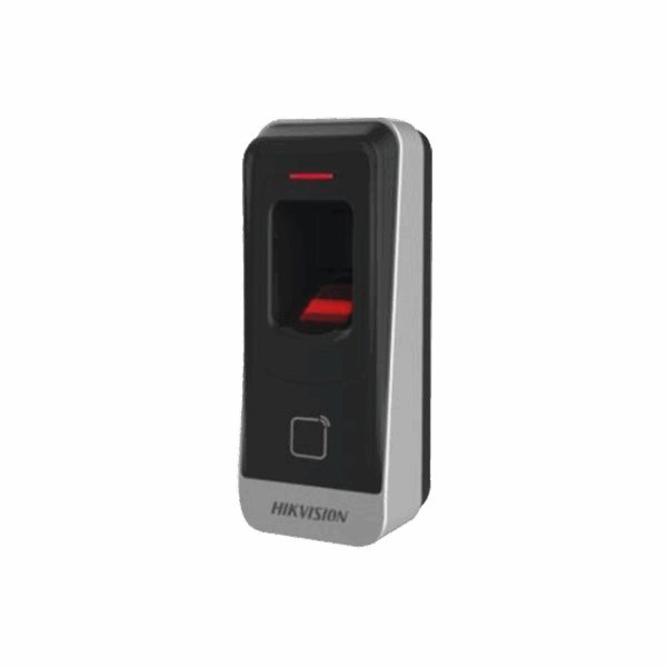 Lector esclavo PROX EM IP65 / Huella Digital / Lector de Tarjetas de Proximidad / RS-485 / Interior y Exterior / Requiere Panel de Control de Acceso DS-K2604,02,01