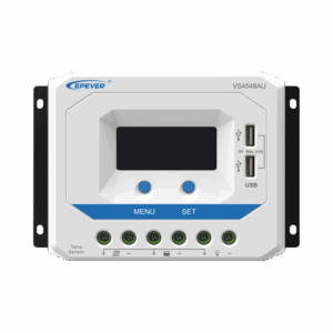 Controlador Solar de Carga PWM 12/24/36/48 V 45 A, Salida USB, con Display