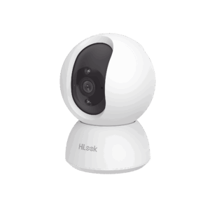 Mini Domo PT IP 2 Megapixel / Lente 4 mm / 10 mts IR / WiFi / Compatible con HiLook Vision App / ACUSENSE Lite (Detección de Humanos) / Uso Residencial / Audio de Bidireccional / Memoria Micro SD / H.265+