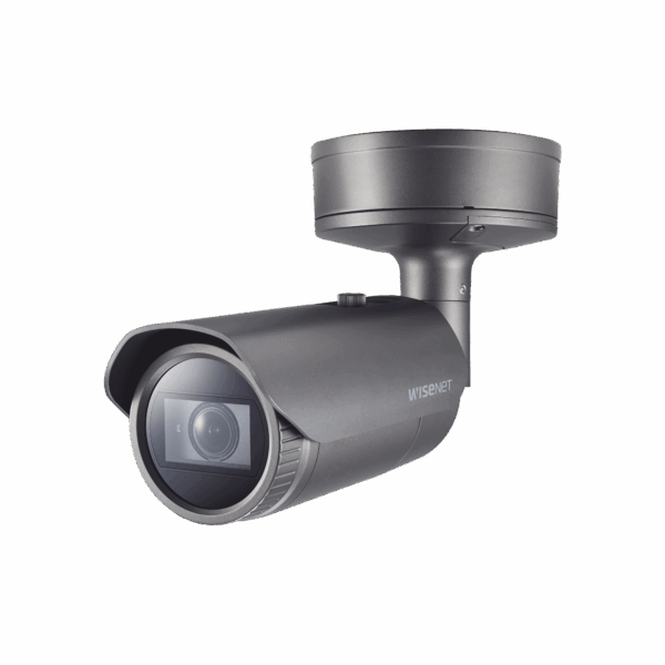Camara Bala IP 2MP con IA / Lente Motorizado 4.38 a 9.33mm / P-Iris / WDR 120dB / H.265 / RanuraSD / Protección IP67 IK10 NEMA4X