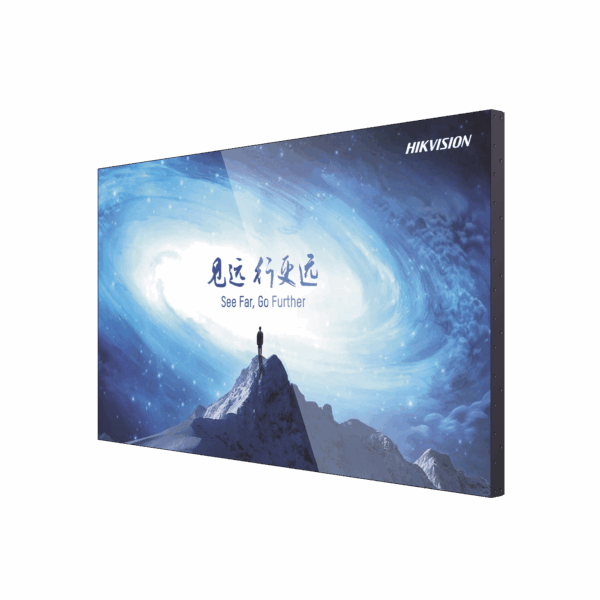 Pantalla LCD 65" 4K para Videowall / Entrada HDMI - VGA - DVI - DP / Monitor Robusto / Bisel Delgado (3.5 mm) / Daisy Chain (Conexion en Cadena sin Software)